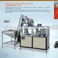 Auto cap folding-cutting machine